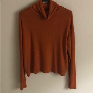 Forever 21 burnt orange turtleneck size S